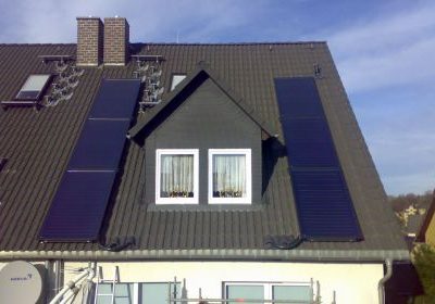 Flachkollektor Zwickauer Land