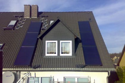 Flachkollektor Zwickauer Land