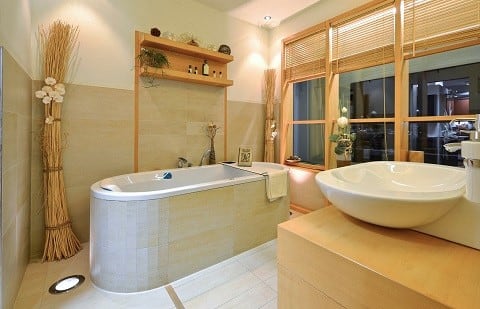 Badausstellung Maßalsky Komplettbad Natura in der Badausstellung Maßalsky