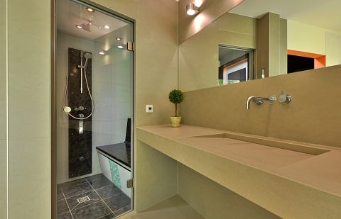 Badausstellung Maßalsky Komplettbad mit Dampfdusche in der Badausstellung Maßalsky