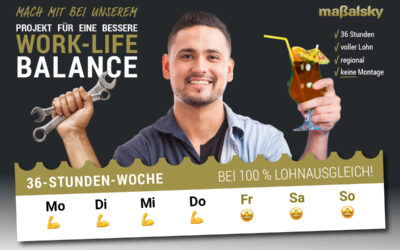 NEU – 4 Tage Woche im Handwerk